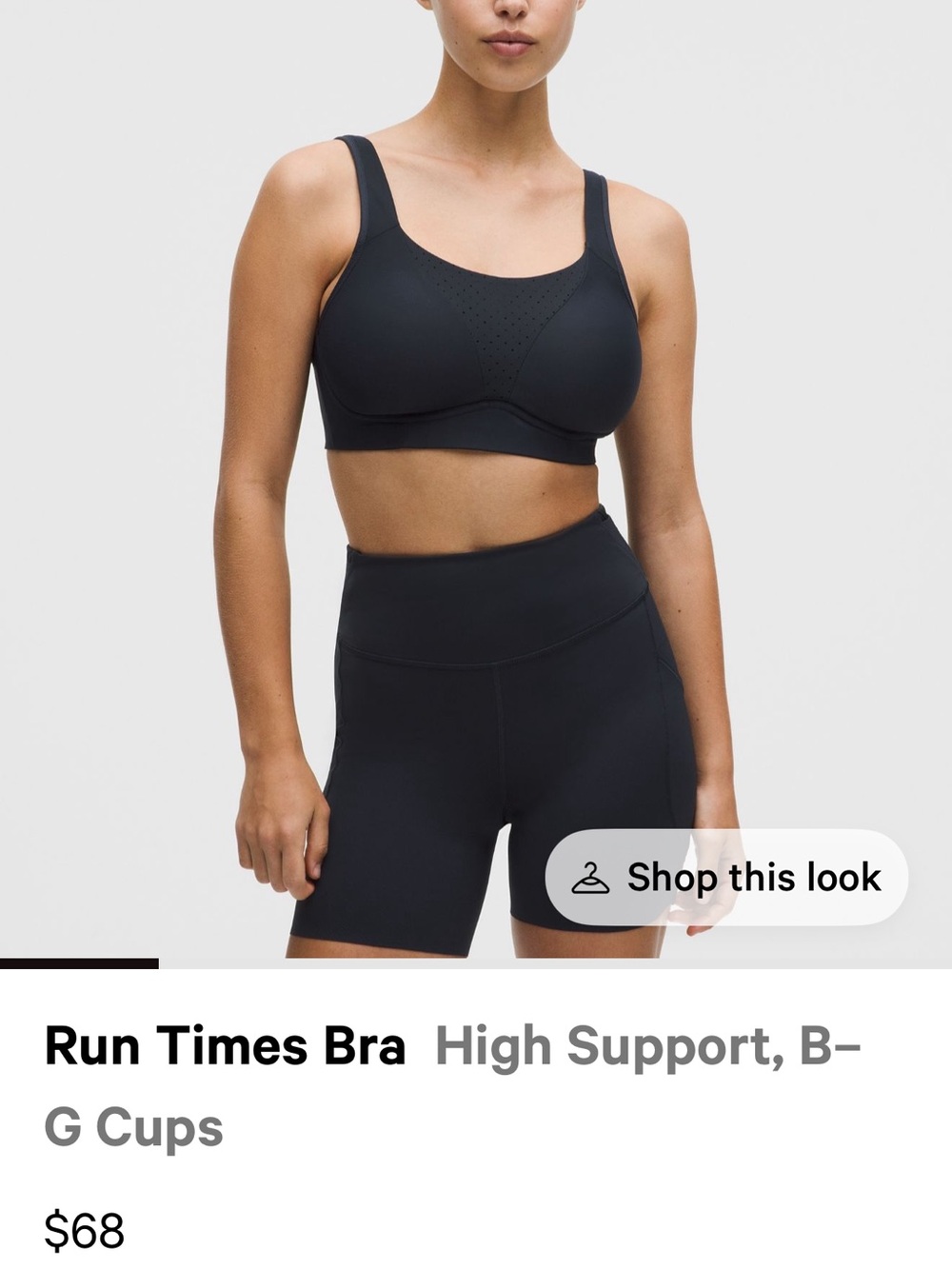 lululemon athletica Perforated Support Sports Bra - Royal Blue - Picture 11 of 11